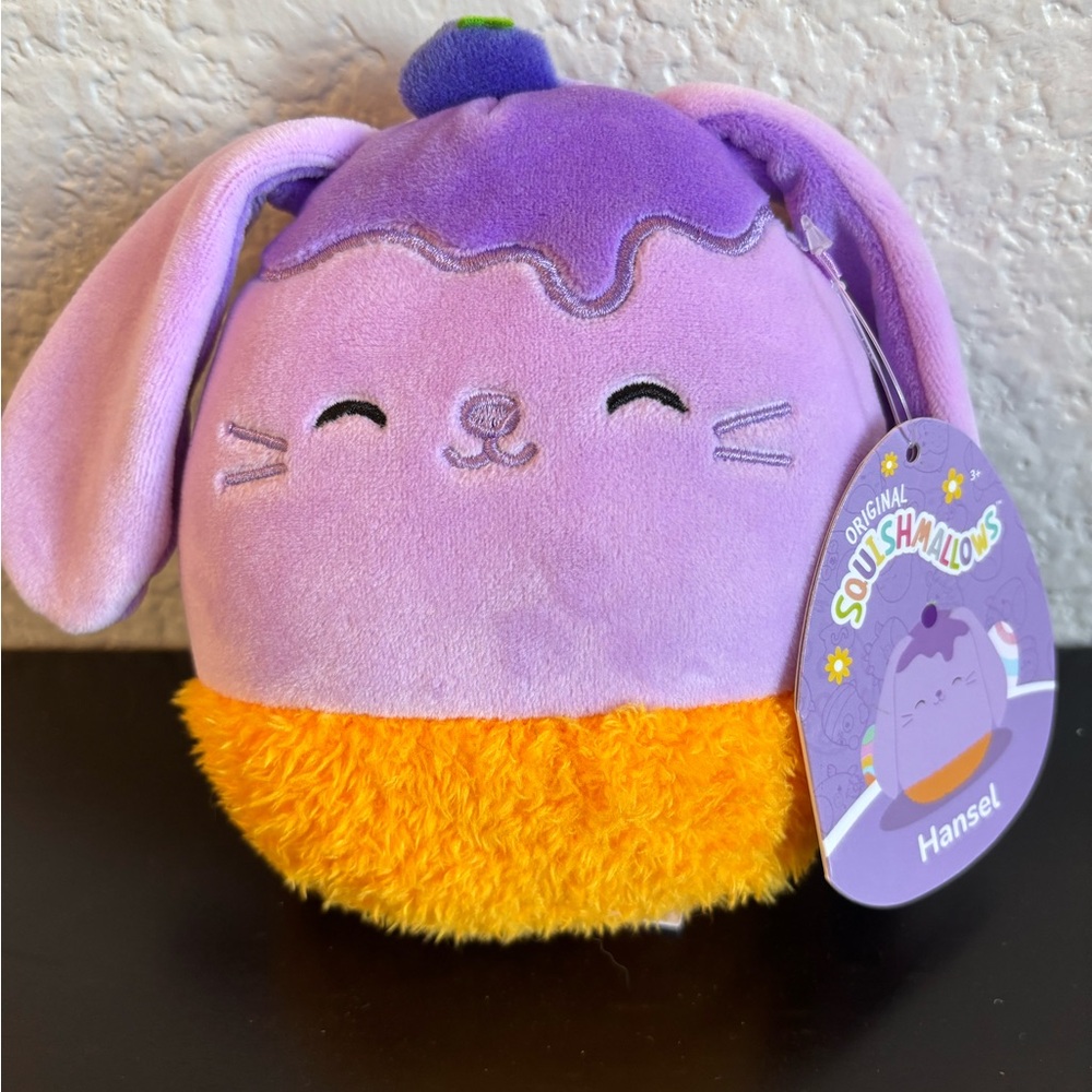 NWT Squishmallows Hansel the Purple Bunny